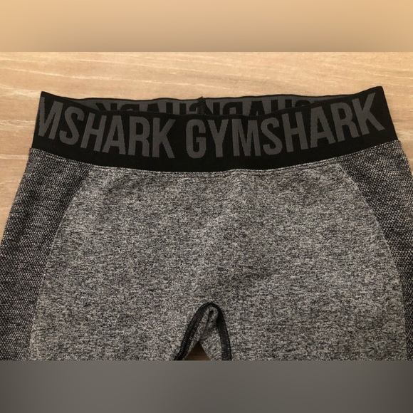 Gymshark - Flex Low Rise Leggings in Charcoal Marl Heather Gray - New - Picture 6 of 7